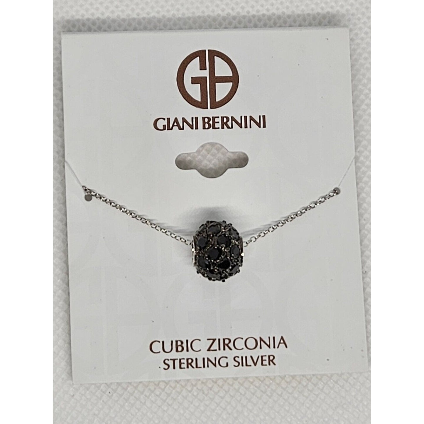 Sterling Silver CZ Fireball Pendant Necklace Chic Trendy Fashion Style Cocktail