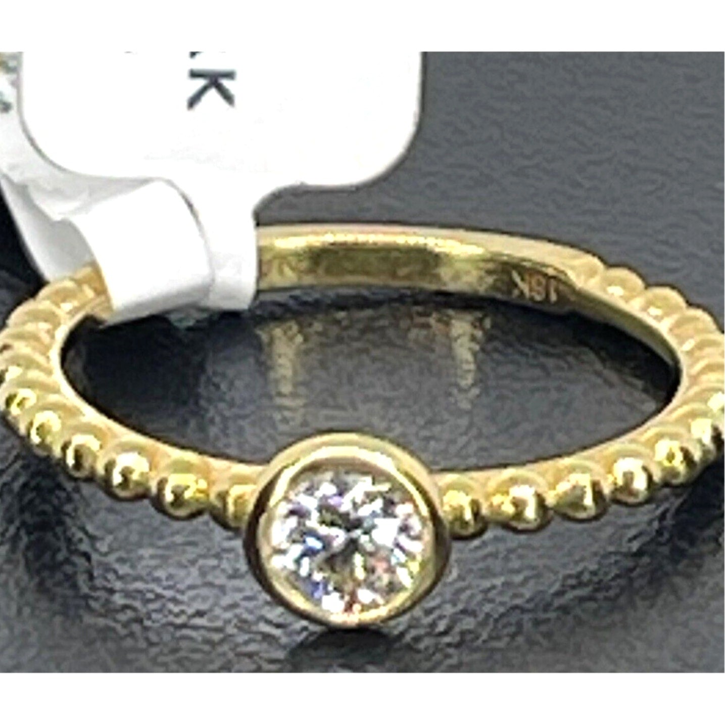 De Beers Forevermark Natural Diamond Solid 18K Gold Ring (1/4 ct.) SZ 6.5 Luxury