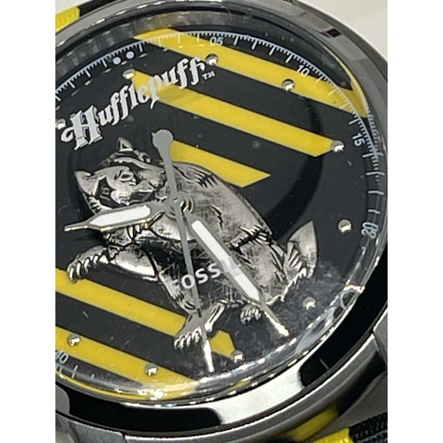 Harry Potter x Fossil Limited Edition Hufflepuff Watch Stainless Steel Unisex