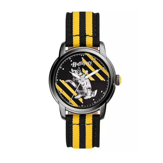 Harry Potter x Fossil Limited Edition Hufflepuff Watch Stainless Steel Unisex