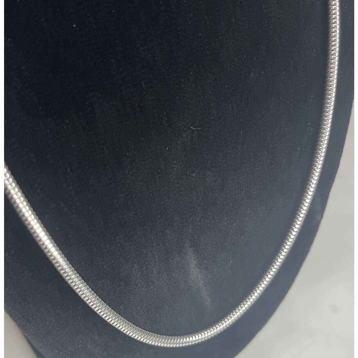 Sterling Silver Snake Chain Necklace 30" Thick Style Sleek Fashion NWT