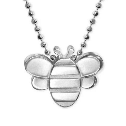 Alex Woo Sterling Silver Bumblebee Pendant Necklace NY Designer Luxury Bees NWT