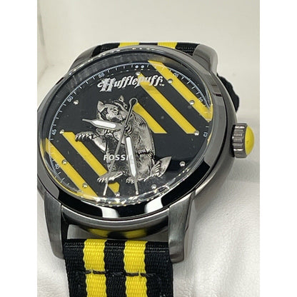 Harry Potter x Fossil Limited Edition Hufflepuff Watch Stainless Steel Unisex