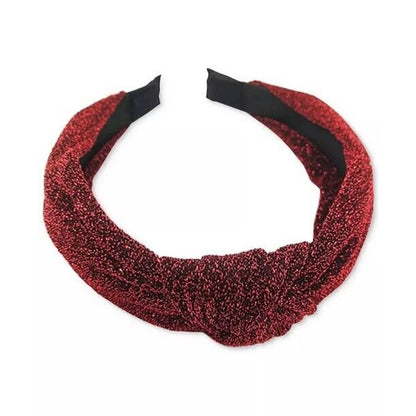 Red Knot Holiday Headband Hair Style Fashion Christmas Elegant Chic Stylish NWT