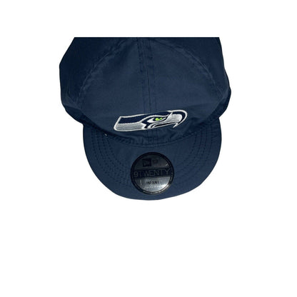 Seattle Seahawks Infant Adjustable Hat New Era My 1st Cap Logo NFL Football NWT