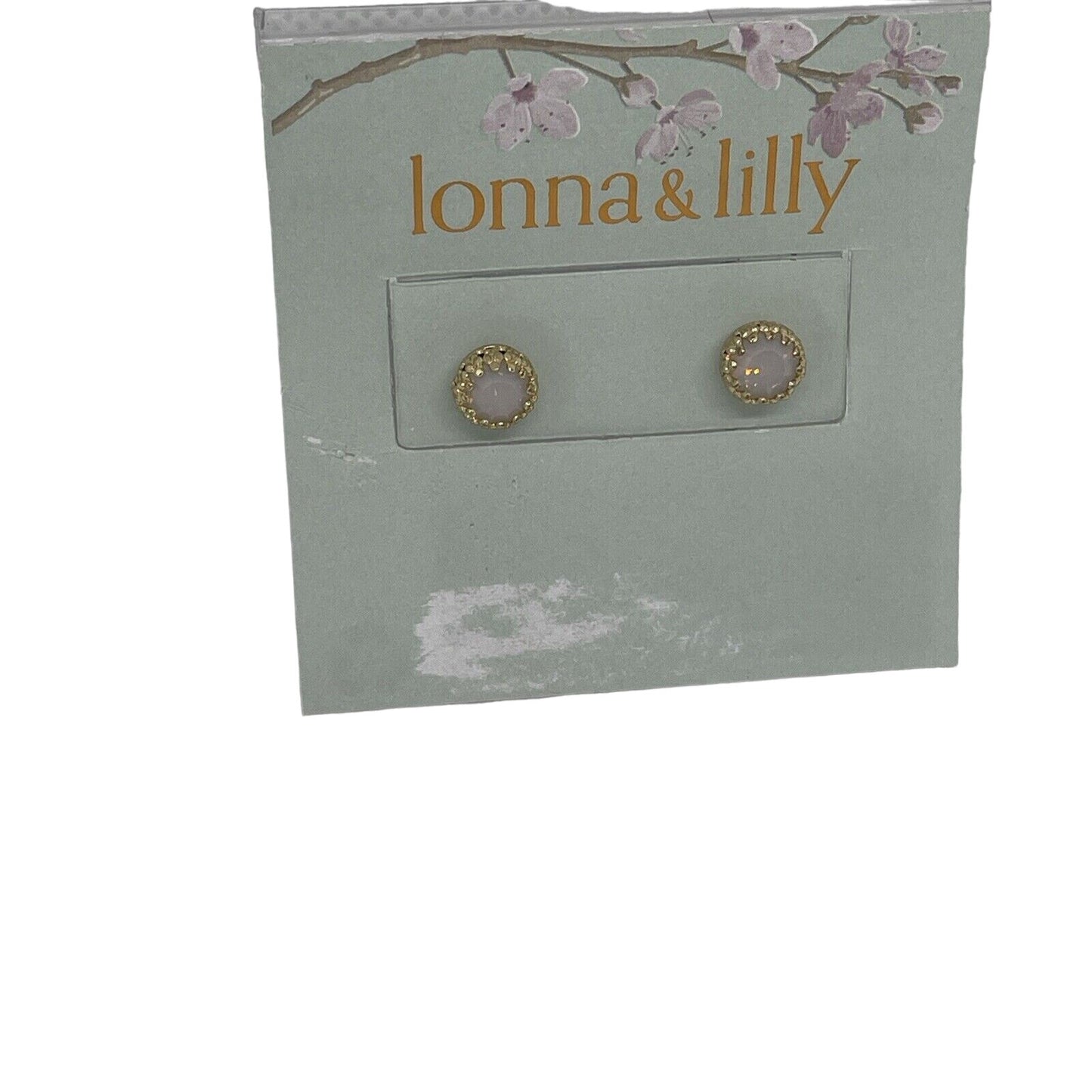 Lonna & Lilly Gold Tone Crystal Faux Stone Earrings Trendy Chic Fashion Stylish