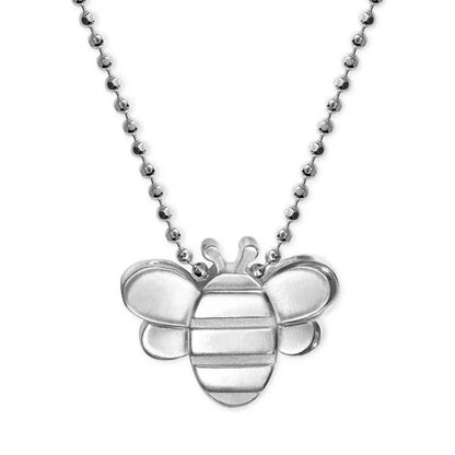 Alex Woo Sterling Silver Bumblebee Pendant Necklace NY Designer Luxury Bees NWT