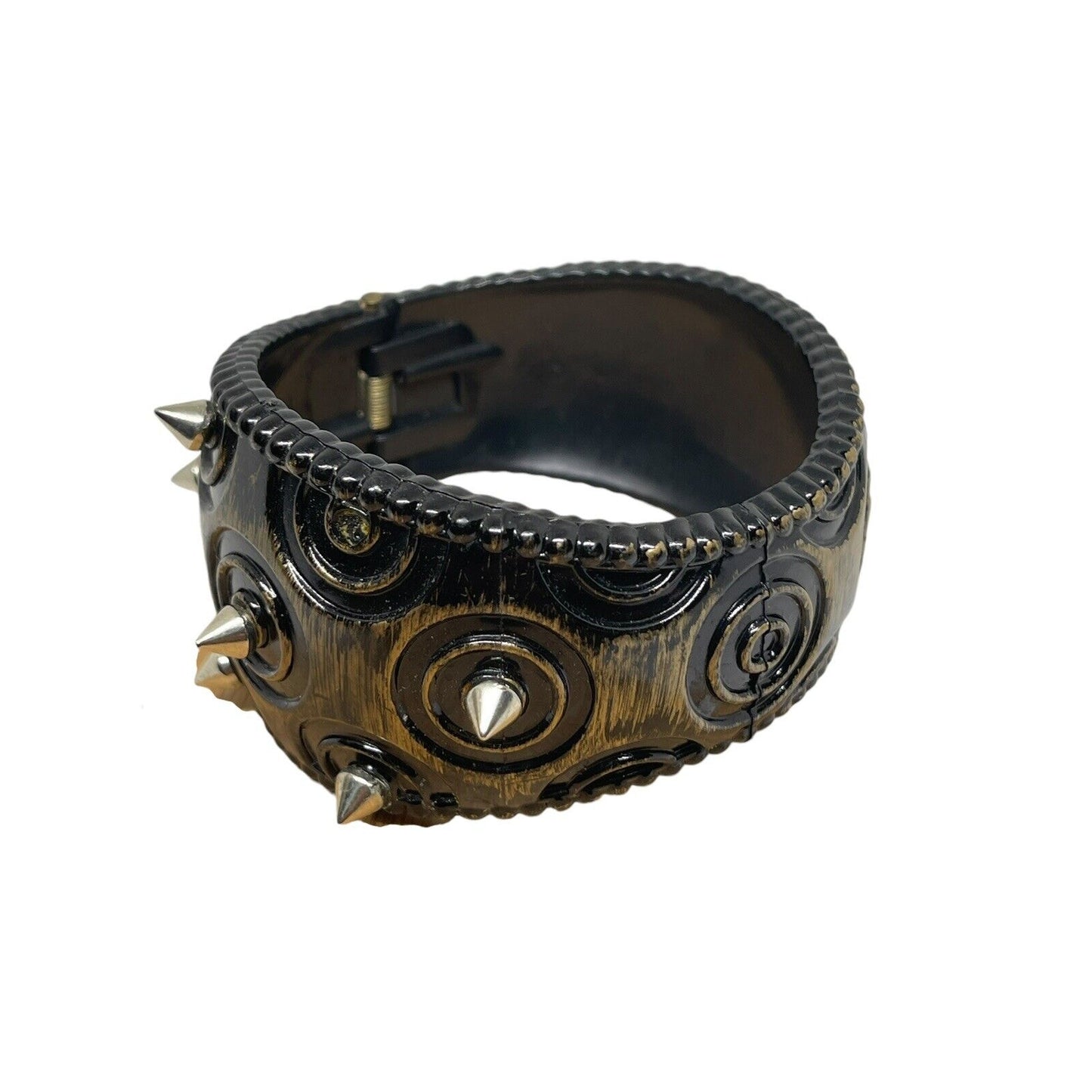 Steampunk Costume Spike Bracelet Gothic Punk Rock Emo Fashion Scene Halloween