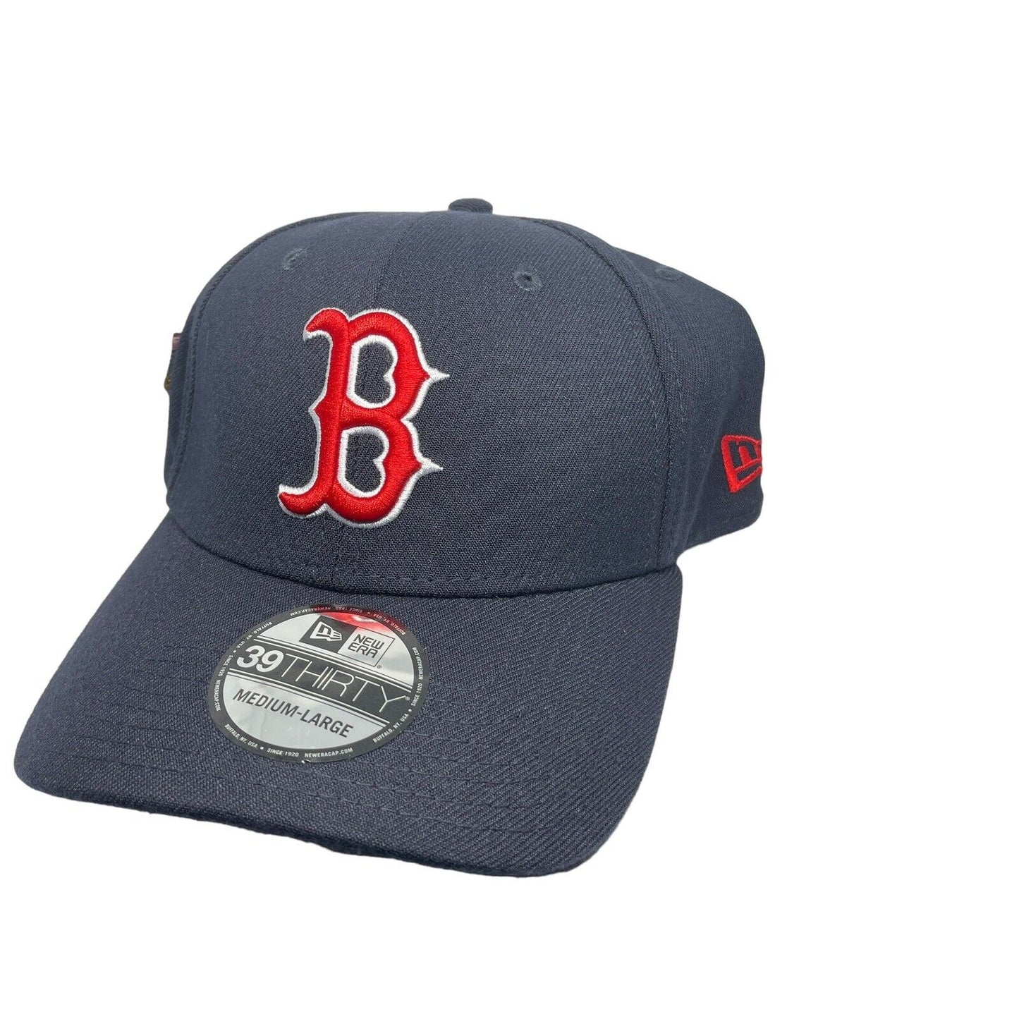 Boston Redsox 2018 World Series Hat Fitted SZ M/L B Logo Cap MLB Embroidered NWT