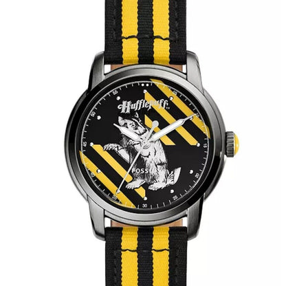 Harry Potter x Fossil Limited Edition Hufflepuff Watch Stainless Steel Unisex