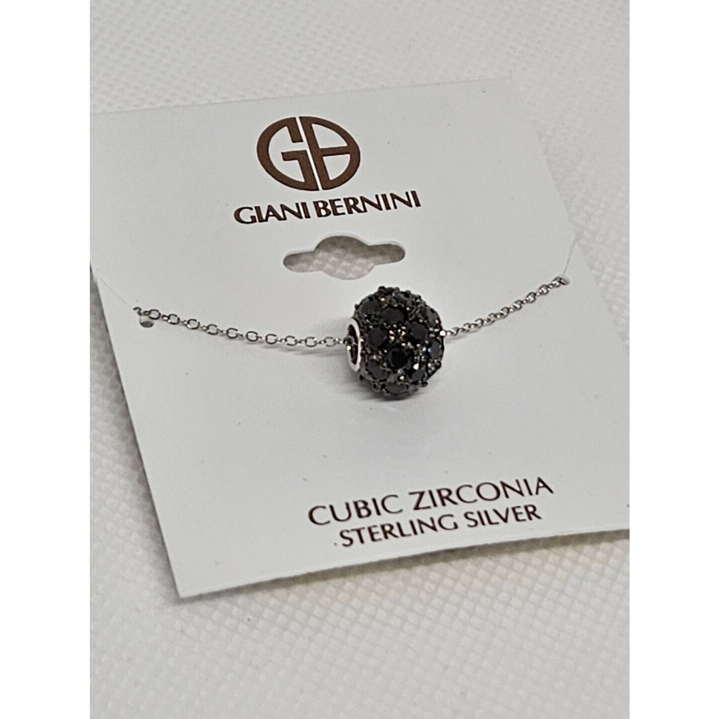 Sterling Silver CZ Fireball Pendant Necklace Chic Trendy Fashion Style Cocktail