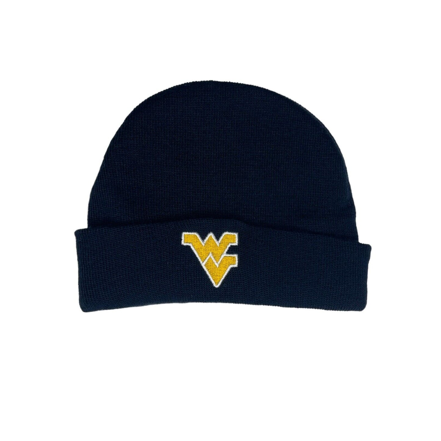 West Virginia Mountaineers Infant Beanie WV Logo Baby NCAA Blue College One Size