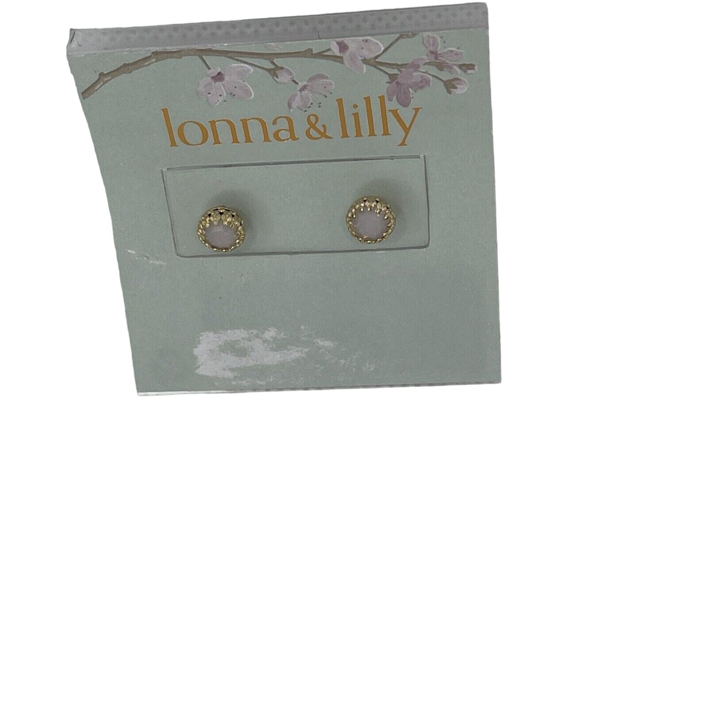 Lonna & Lilly Gold Tone Crystal Faux Stone Earrings Trendy Chic Fashion Stylish