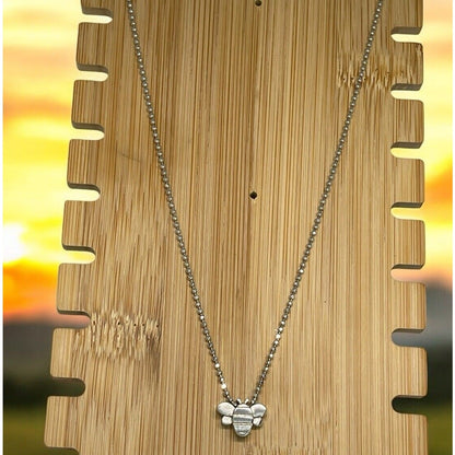 Alex Woo Sterling Silver Bumblebee Pendant Necklace NY Designer Luxury Bees NWT