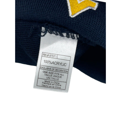 West Virginia Mountaineers Infant Beanie WV Logo Baby NCAA Blue College One Size