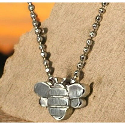 Alex Woo Sterling Silver Bumblebee Pendant Necklace NY Designer Luxury Bees NWT