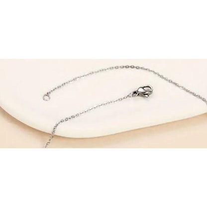 Silver Plated Crystal Halo Pendant Necklace Trendy Stylish Fashion Elegant Chic