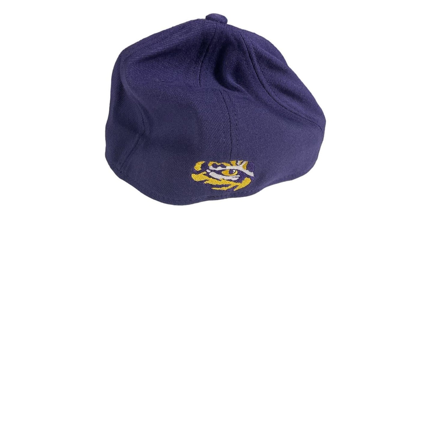 LSU Tigers Stretch Fitted Hat SZ S/M New Era Embroidered Big Logo Ballcap NCAA