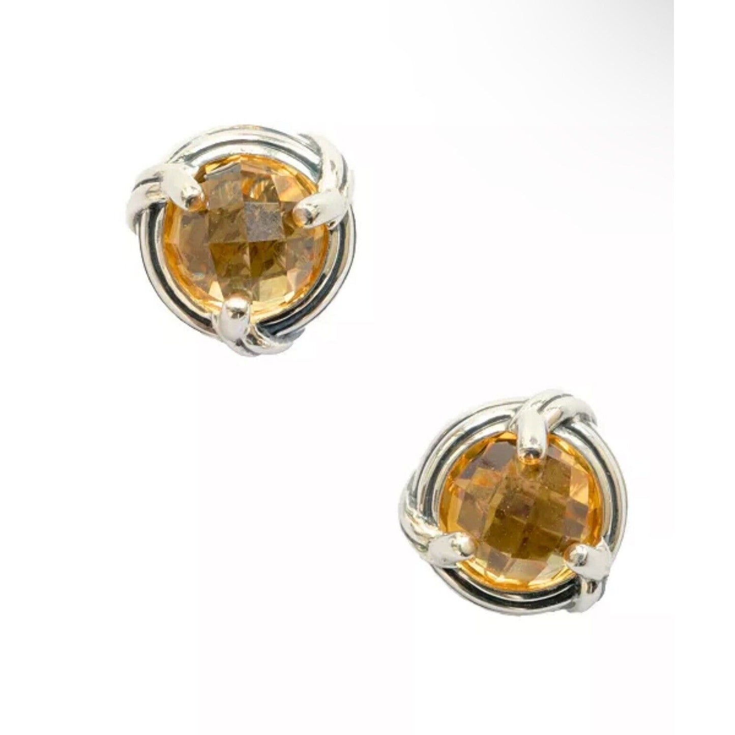 Peter Thomas Roth Natural Topaz Sterling Silver Earrings (1 ct.) Luxury Designer