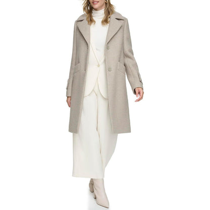 Andrew Marc Wool Blend Regine Coat (Sz XL) Button Fashion Stunning Trendy NWT