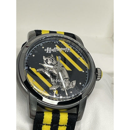 Harry Potter x Fossil Limited Edition Hufflepuff Watch Stainless Steel Unisex