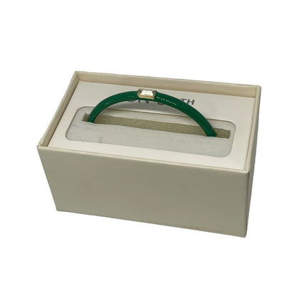 Gold Tone Bracelet Crystal Accent Bangle Style Women's Fashion Trendy Chic NWT