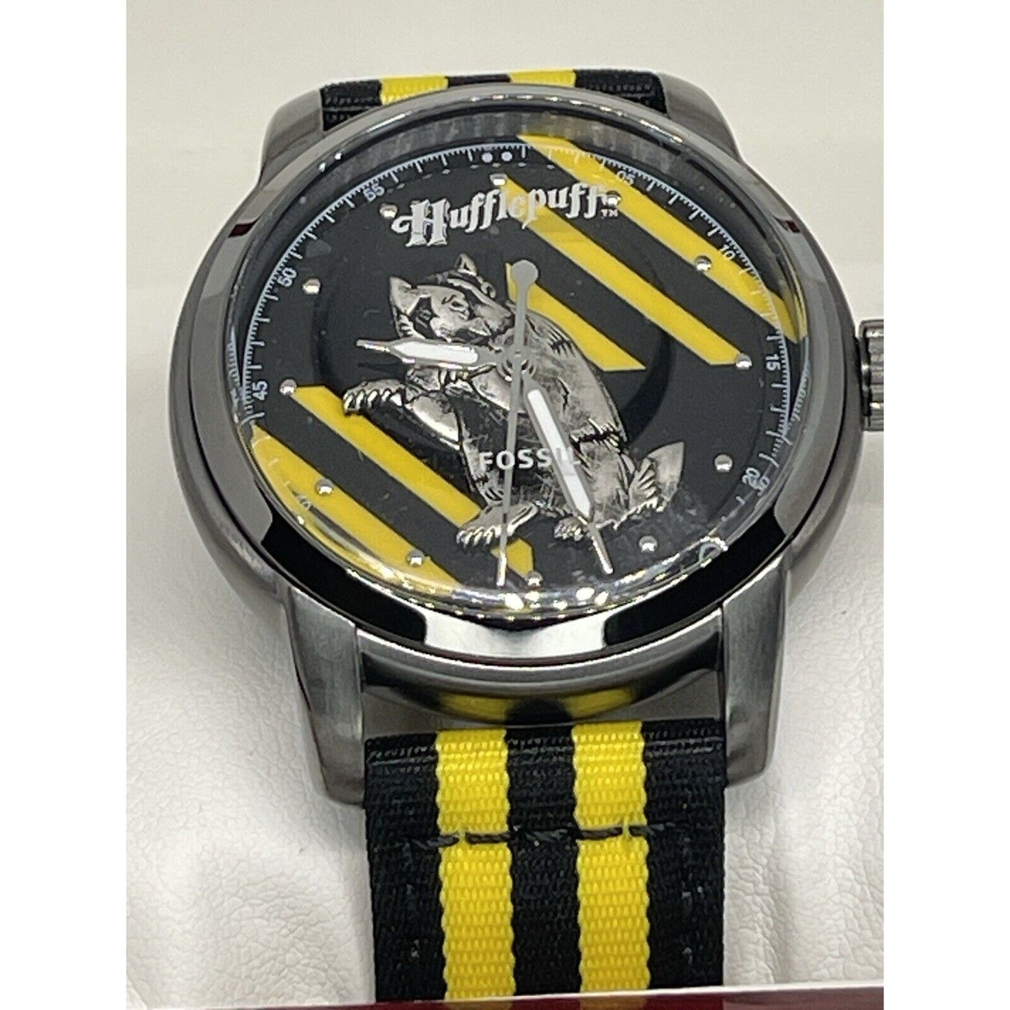 Harry Potter x Fossil Limited Edition Hufflepuff Watch Stainless Steel Unisex