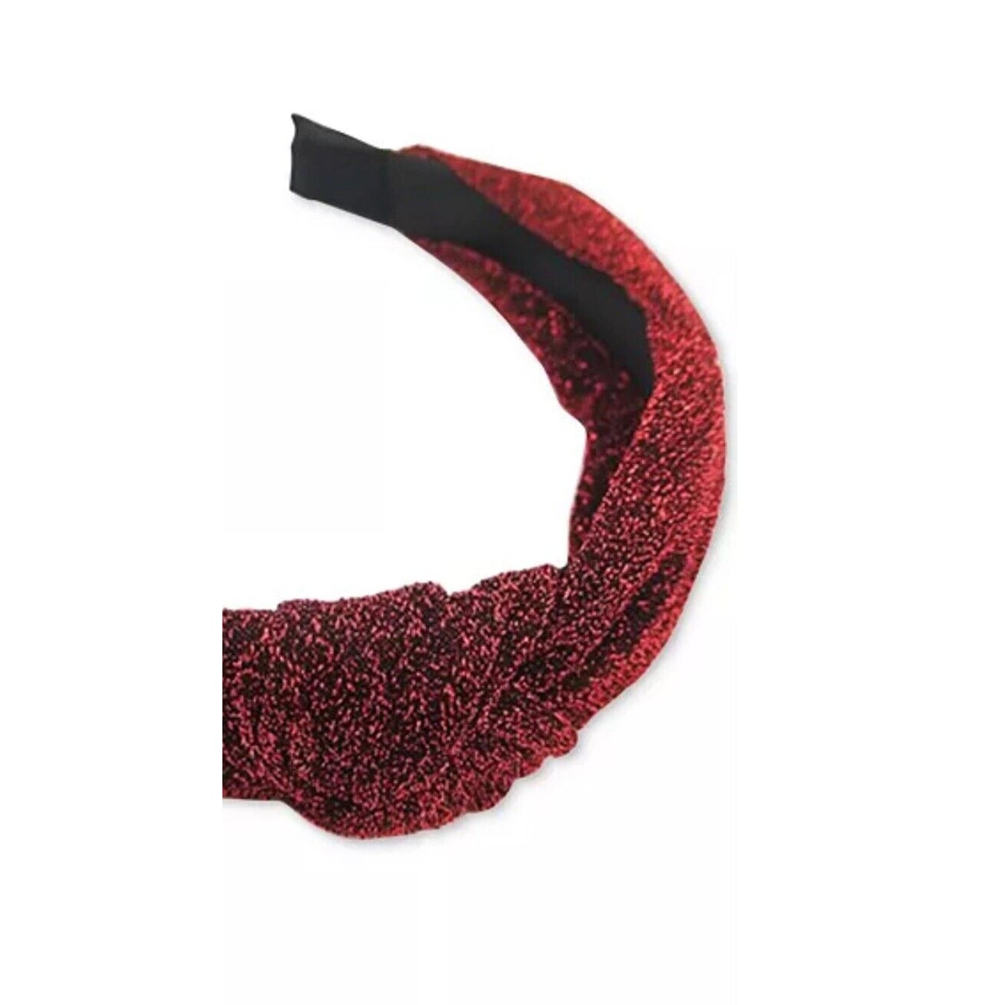 Red Knot Holiday Headband Hair Style Fashion Christmas Elegant Chic Stylish NWT