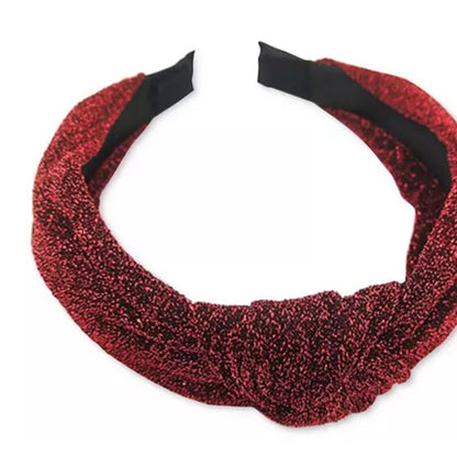 Red Knot Holiday Headband Hair Style Fashion Christmas Elegant Chic Stylish NWT