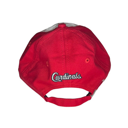 St Louis Cardinals Adjustable Ladies Shiny Hat SL Logo Ballcap MLB Cap Red NWT