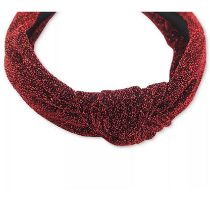 Red Knot Holiday Headband Hair Style Fashion Christmas Elegant Chic Stylish NWT