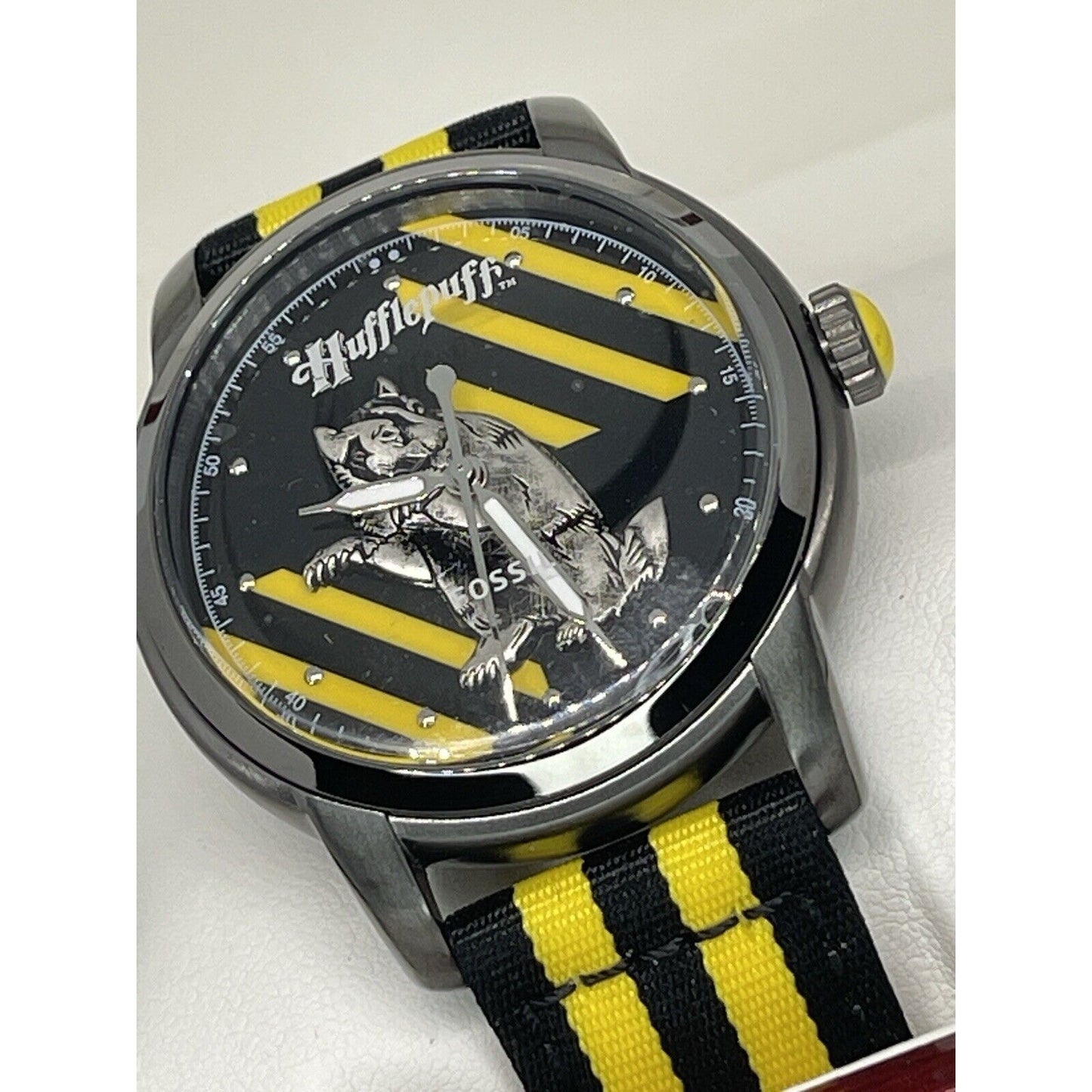 Harry Potter x Fossil Limited Edition Hufflepuff Watch Stainless Steel Unisex