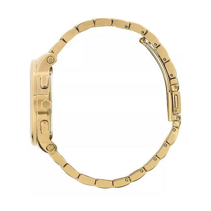 Olivia Burton Sports Luxe Gold Tone Stainless Steel Bracelet Watch Stunning Chic