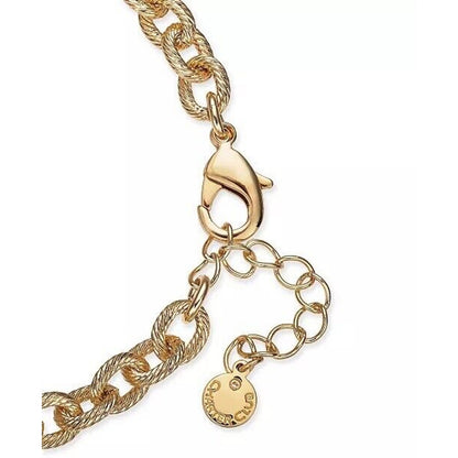 Gold Tone Crystal Faux Pearl Sea Life Necklace Starfish Boat Crab Anchor Captain